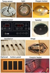 3-4 personnes capacité <span class=keywords><strong>sunna</strong></span> Infrarouges en bois <span class=keywords><strong>sunna</strong></span> pièce sèche de sauna à vendre - Product Image 2