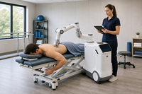 Robot de massage IA ZCHFactory Direct Supply avec 4 têtes de travail interchangeables et bras robotique multi-axes pour salons de beauté, spas et centres de bien-être