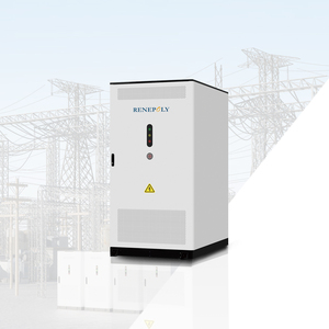 ตู้แบตเตอรี่ลิเธียม Renepoly 125kW 257kWh ระบบระบายความร้อนด้วยของเหลว สำหรับระบบพลังงานแสงอาทิตย์อุตสาหกรรมและการแบ่งปันพลังงานหลายสถานที่ - Product Image 1