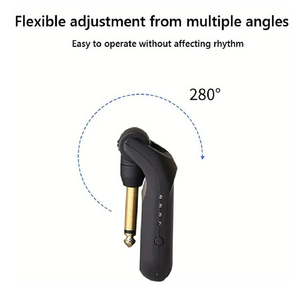 Transmisor y Receptor de Audio C01, Sistema Inalámbrico para Guitarra Recargable por USB, para Guitarra Eléctrica y <span class=keywords><strong>Bajo</strong></span> - Product Image 3