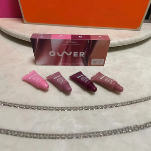 Kit de Voyage Mini Brillant à Lèvres Crème Naturel Ultra Volumisant en Gros, Logo Personnalisé, Hydratant, Teinté, Baume à Lèvres 100% Biologique – Lot - Product Image 3