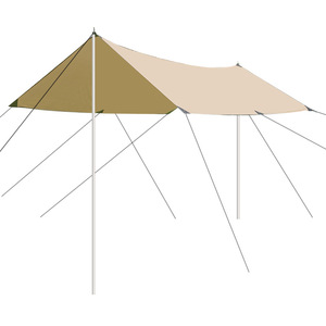 Carpa Clásica Tipo Gable de 3x3m, de Nailon Impermeable, para Acampar al Aire Libre, con Protección Contra la Lluvia y el Sol, Ideal para Picnic - Product Image 5