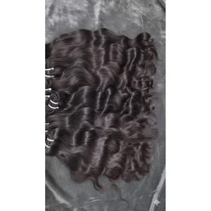 Extensions de cheveux humains bruts naturels de haute qualité en vrac, fournisseurs de qualité supérieure en Inde pour l'exportation en vrac - Product Image 6