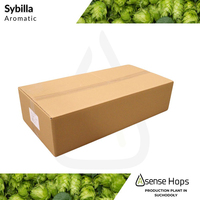 Sybilla Hop Pellets Qualité Alimentaire Solvant 6,5%-8% Acide Alpha 50g pour 20L de Bière Arôme Premium Fourniture Directe Usine Haute Qualité