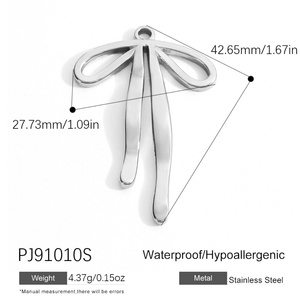 Waterproof Stainless Steel Jewelry Accessories <b>Solid</b> Color Ocean Wind Drop Oil Fruit Flower Beaded Diy <b>Necklace</b> Punk Style - Product Image 6