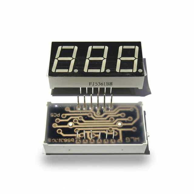 Factory Supply Large 7 Segment 1.5 Inch Seven Segment Display FJS-15102AH 44.0MMX30.6MMX8.0MM