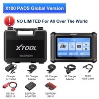 Programador de Llaves XTOOL X100 PADS V2.0, Escáner Automotriz IMMO, Lectura y Escritura de Chips, Herramienta de Diagnóstico OBD2 con CANFD DOIP para Todas las Llaves Perdidas