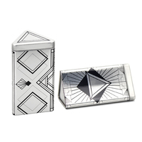 Boîte en métal triangulaire personnalisée pour emballage de chocolat, bonbons, café, thé, boîte en métal triangulaire, boîte en étain triangulaire