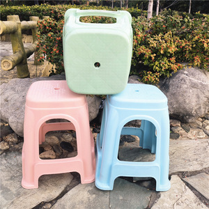 Plastic Butterfly <b>Stool</b> 29x47cm Stackable For Home Living Room <b>Dining</b> Use Mixed Color - Product Image 1