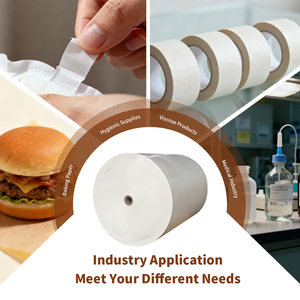 Bulk Order None PE Coating Single Side Silicone Coated Glassine <strong>Paper</strong> 120gsm for Clear Sticker Backing and Signage Applications - Product Image 2