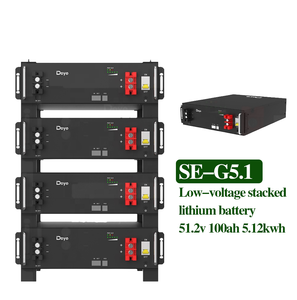 Batería de Litio Apilable de 51.2v 100ah Ess 5kw 10kw 15kw Deye SE-G5.1 con Inversor Híbrido Solar <span class=keywords><strong>Solis</strong></span> Growatt SRNE - Product Image 1
