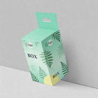 Boîte en papier suspendue personnalisée pour cosmétiques, cadeaux, petits articles, emballage de vente au détail