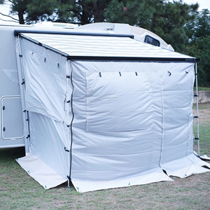 Auvent de <span class=keywords><strong>caravane</strong></span>, rideaux de véranda, extension manuelle, pièce extérieure, cuisine en plein air, imperméable, aluminium durable, capacité de 3 à 4 personnes - Product Image 2