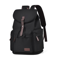 Sacs à dos pour ordinateur portable unisexes, sac à dos décontracté en toile 20-35L, sac pour tablette imperméable, harnais rembourré, sacs d'école pour l'université