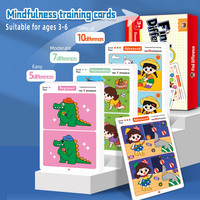 Cartes éducatives pour la petite enfance avec impression UV personnalisée, jeu de puzzle de recherche de différences pour enfants