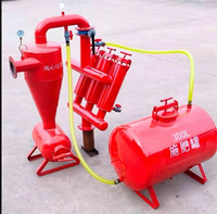 Séparateur de sable pour filtration d'eau de puits d'irrigation de 3 pouces, filtre hydrocyclone agricole avec noyau à engrenages et garantie d'un an
