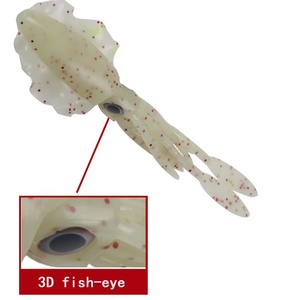 15 centimetri/20g Glow Morbido di Pesca Lure Octopus <span class=keywords><strong>mare</strong></span> di pesca wobbler esca squid jigs <span class=keywords><strong>esche</strong></span> da pesca silicone richiamo - Product Image 2