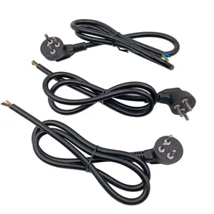 Israel Plug Type H Power Cord with Stripped End AC Power Cable