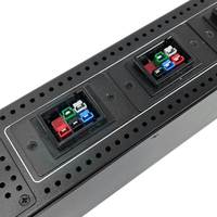 Unité de distribution d'énergie triphasée OIT 100A, 12 prises P34, disjoncteur 1PA14, en tôle durable pour machines minières