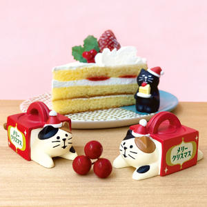 Adornos Navideños Qingh, Gatos Japoneses, Coleccionables, Regalos en Miniatura, Artículos de Zakka, Artículos para el Hogar de Resina DIY - Product Image 2