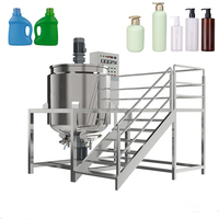 Agitateur de réservoir de mélange en acier inoxydable pour détergent chimique, shampoing, cosmétique, équipement d'homogénéisation, d'émulsification et de mélange