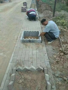 Moule en pierre de pavé en béton préfabriqué pour appareil ménager Fabrication de blocs de caoutchouc Chaussée en plastique par Paver - Product Image 5