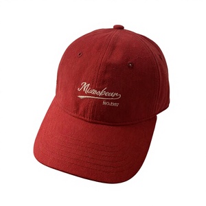 Korean Style Velour Jersey Baseball Cap-100% Cotton Breathable Waterproof 6-Panel Design Gold Buckle Closure Unisex <b>Leopard</b> Dot - Product Image 5