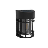 Lampe murale solaire, éclairage extérieur, lampadaire de jardin, lampe à encastrer dans le sol, lampe de pelouse IP44 LED 3000K 360 AA Battery FCC