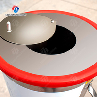 Commerciële fruitpulpmachine, multifunctionele groentevermaler en blender voor het maken van sauzen, rechtstreeks van de fabriek.