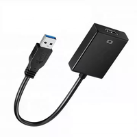 Venta al por mayor 1080p HD VGA adaptador Audio Video Cable Convertidor para HDMI escritorio portátil proyector Monitor ordenador resolución
