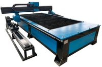 Machine de découpe plasma CNC pour tubes, tuyaux, plaques et panneaux en acier, avec table d'eau, à bon prix et garantie CE de 2 ans