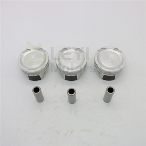 Pièce auto - Piston avec anneau 71 mm STD pour Hyundai Kia I10 I20 Picanto Rio 1.0L G3LA 2304104000 2304104001 230410401 3 pièces - Product Image 1