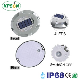 Lampes solaires à DEL pour pont d'allée Lampes solaires pour pont de sol Lampes solaires pour l'extérieur Étanche IP68 <span class=keywords><strong>Lampe</strong></span> solaire enterrée à DEL - Product Image 5
