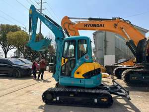ใช้มือสองคูโบต้าKX155 Mini Crawler Excavator 0.19M3 5 ตันคุณภาพดีส่วนประกอบหลักเครื่องยนต์ปั๊มแบริ่งเกียร์PLC - Product Image 2