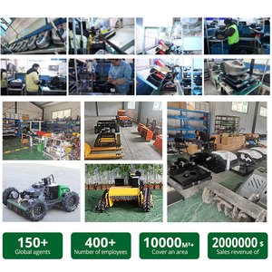 เครื่องตัดหญ้าแบบโรบอต RC ใบมีดแบนสำหรับฟาร์มอุตสาหกรรมขนาดเล็ก ขนาด 500 มม./600 มม./800 มม./900 มม. สำหรับตัดหญ้า - Product Image 3
