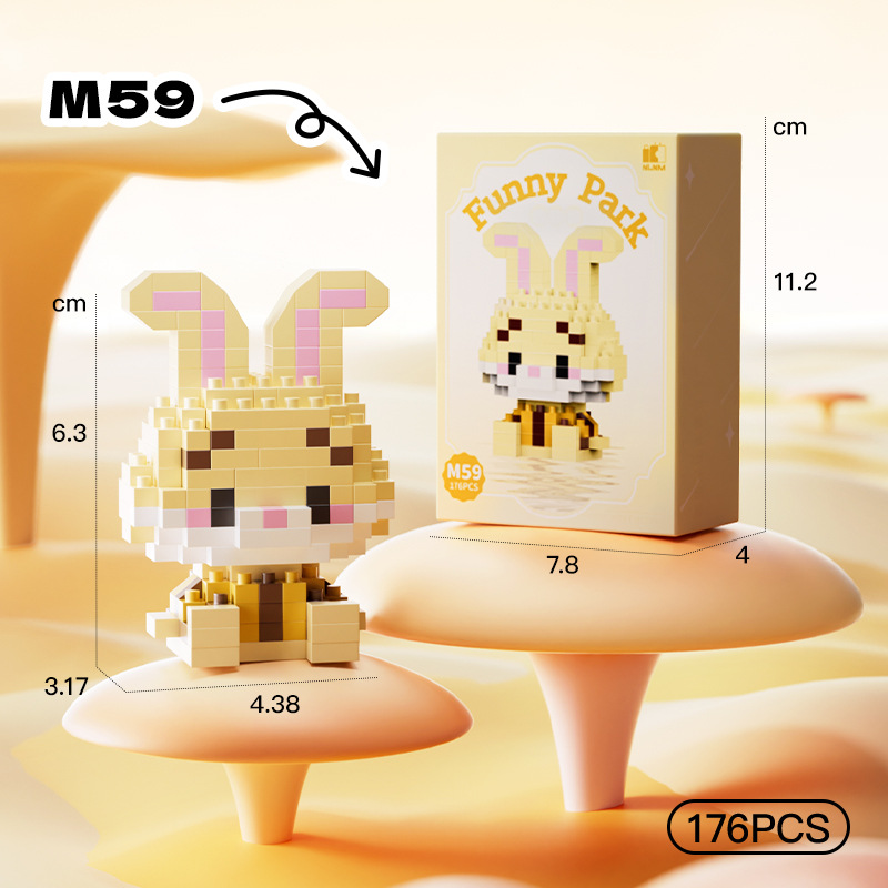 Caja color conejo M59-rui bi