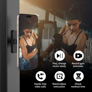 Soporte Magnético Flexible e Impermeable para Teléfono, con Fuerte Succión, Multifuncional, Rotación de 360°, Conveniente para Hablar y Ver - Product Image 5