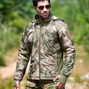 Veste Softshell Tactique Camouflage SF18 706 pour Hommes, Extérieur, Toutes Saisons, Respirante, Coupe-Vent, Imperméable, Randonnée, Chasse - Product Image 1