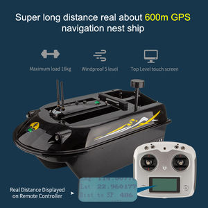 Nouveau bateau à appâts télécommandé pour la pêche à la carpe <span class=keywords><strong>XHX</strong></span> B603, capacité de charge de 8 kg, avec sonar GPS, télécommande de 600 m et batterie de plus de 5000 mAh, vente en gros d'usine - Product Image 3