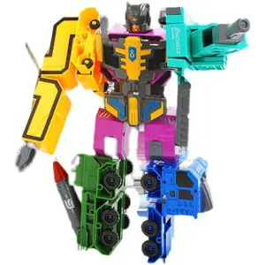 Numbers Transformation Robot Toy Number Action Figure Toy Transforming Robot