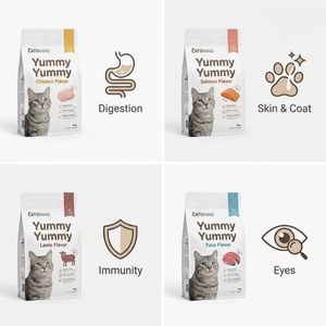 Alimentation pour chats adultes, formule protéinée unique, écologique, contrôle des boules de poils, étiquette claire, nourriture durable pour animaux de compagnie - Product Image 2