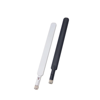 Antena 4G 5G 2.4G 5.8G, full band 6dbi antena bebek karet nirkabel antena wifi tongkat lem lipat modul router wifi