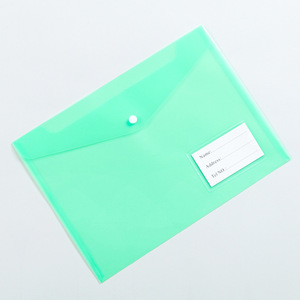 Chất <span class=keywords><strong>l</strong></span>ượng tốt nhựa tập tin thư mục rõ ràng nhựa thư mục tái sử dụng rõ ràng nhựa phong bì - Product Image 4