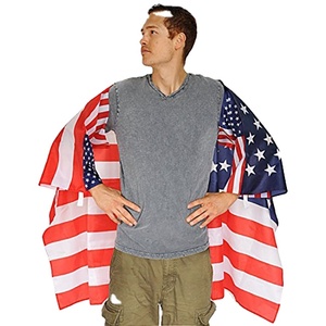 Drapeau de cape personnalisé 3x5 pieds 100% polyester avec design d'équipe de football pour événements publicitaires sportifs - Product Image 6