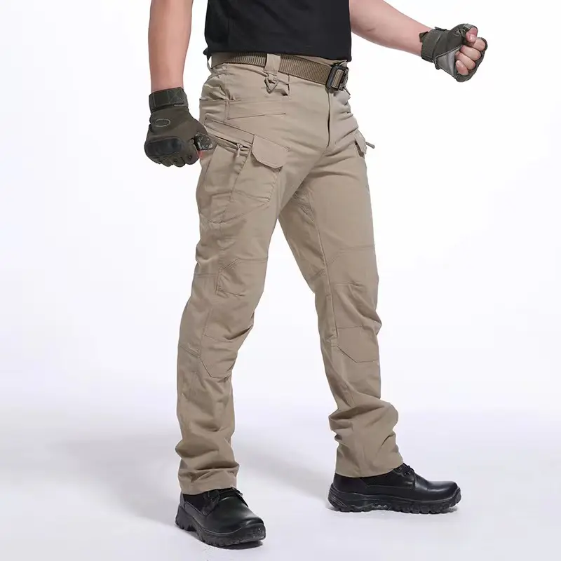 Wholesale Summer Thin Section Quick-dry Elastic Tactical Pants Camouflage Hiking Pants for Men
