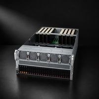 AI 클라우드 데이터 센터 8-GPU 5U 랙 서버 AS-5126GS-TNRT 듀얼 EPYC 9005 24베이 멀티 테넌트 GPU 서버