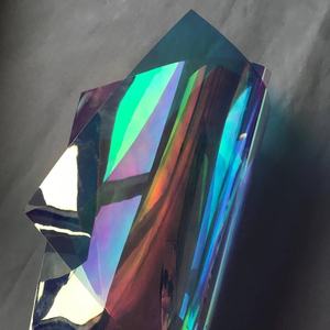 Pellicola arcobaleno iridescente dicroica rossa viola da 40 Micron per produrre ricchi effetti di colore su varie applicazioni - Product Image 5