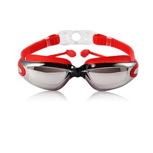 Gafas de natación para hombres y mujeres, antivaho, con prescripción UV, impermeables, de silicona, ajustables, para piscina, gafas de buceo para adultos - Product Image 3