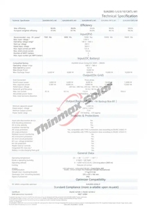 Nuevo Diseño <span class=keywords><strong>SUN2000</strong></span>-<span class=keywords><strong>4KTL</strong></span>-M1 Inversor Solar Híbrido Trifásico de 4KW DC/AC con Eficiencia del 97.1% de Hua Wei - Product Image 6