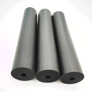 Poignées de guidon de vélo en caoutchouc nitrile moussant, diamètre intérieur 25,4 mm, finition noire mate - Product Image 1